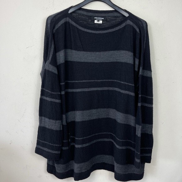 Junya Watanabe Comme Des Garçons Japan Wool Striped Oversized Slouchy Sweater M - Picture 6 of 15